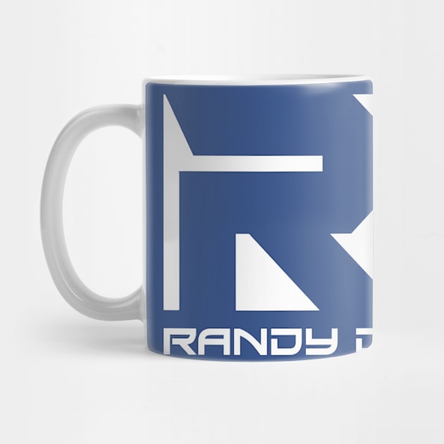 Randy Derricott Logo (White) by Randy Derricott Merch